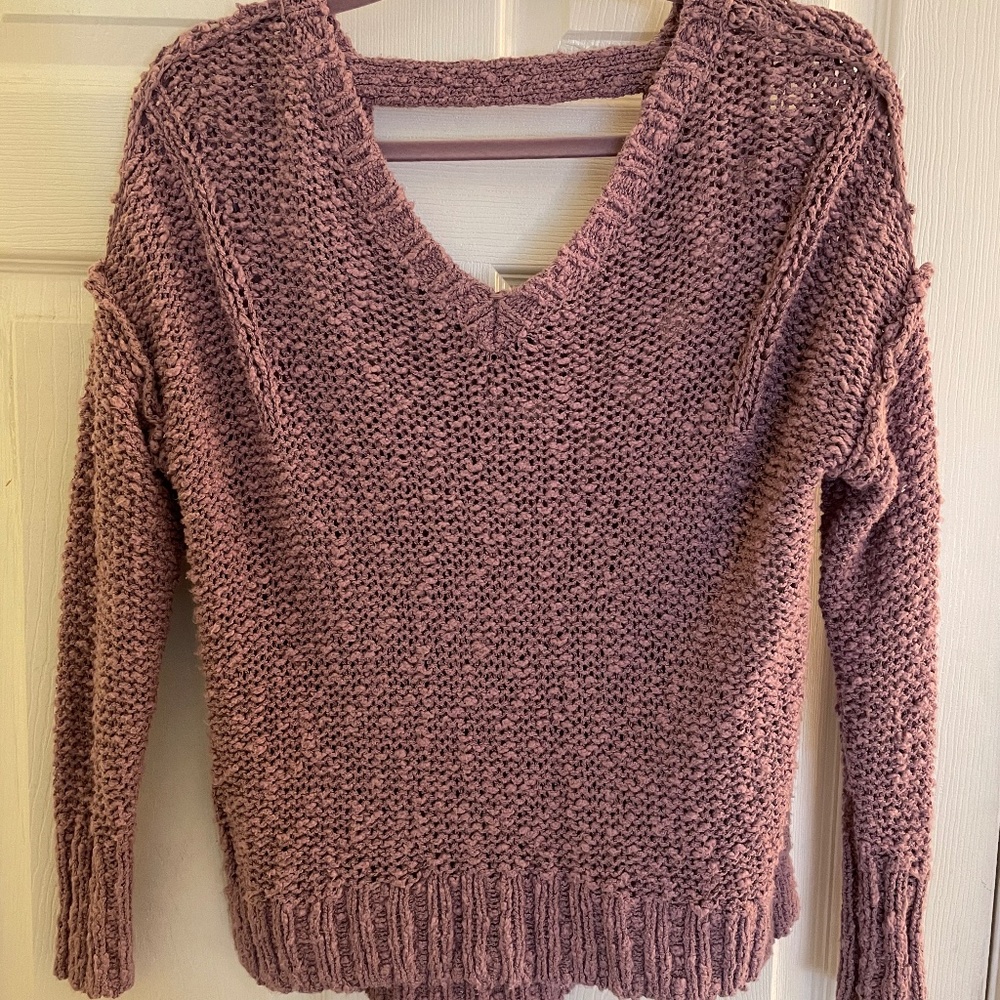 Purple Mauve Sweater